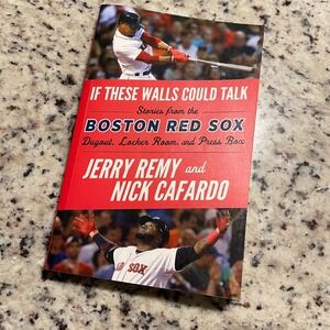 If These Walls Could Talk Boston Red Sox Jerry Remy Nick Cafardo Paperback Book‎